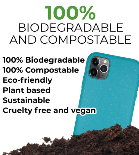 Biodegradable phone case - Ocean Blue