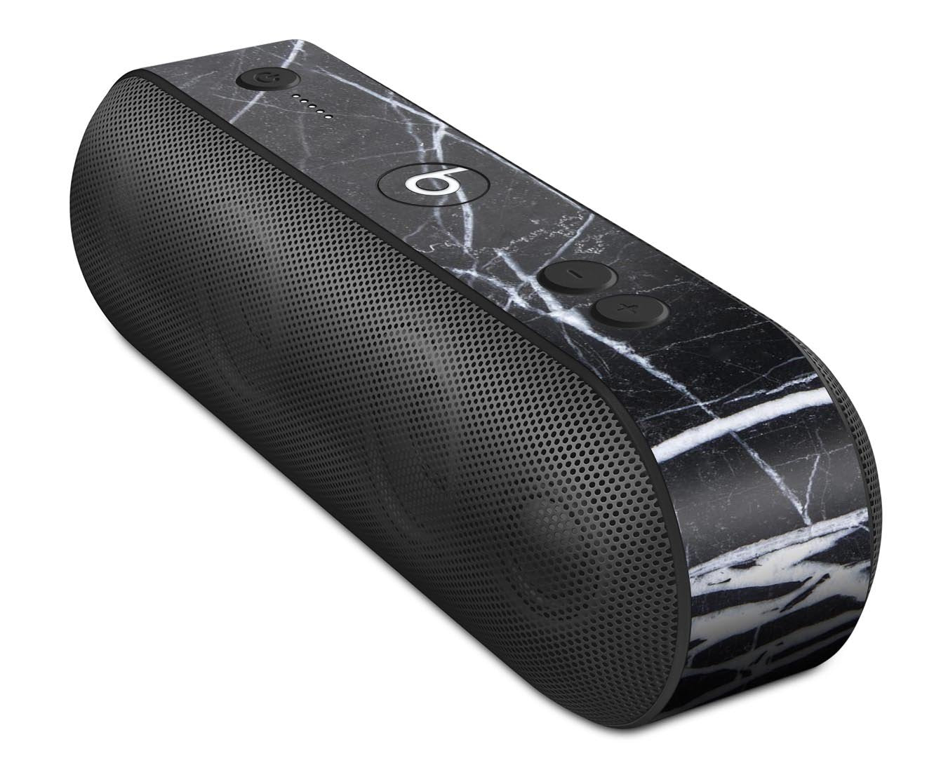 Natural Black & White Marble Stone - Full Body Skin Decal Wrap Kit for