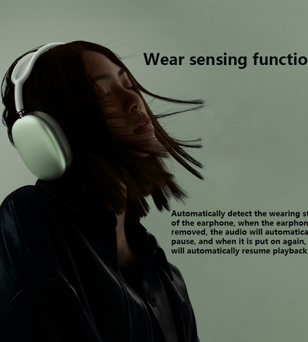 Wireless Sport Bluetooth Headphones with in Ear Detect Function